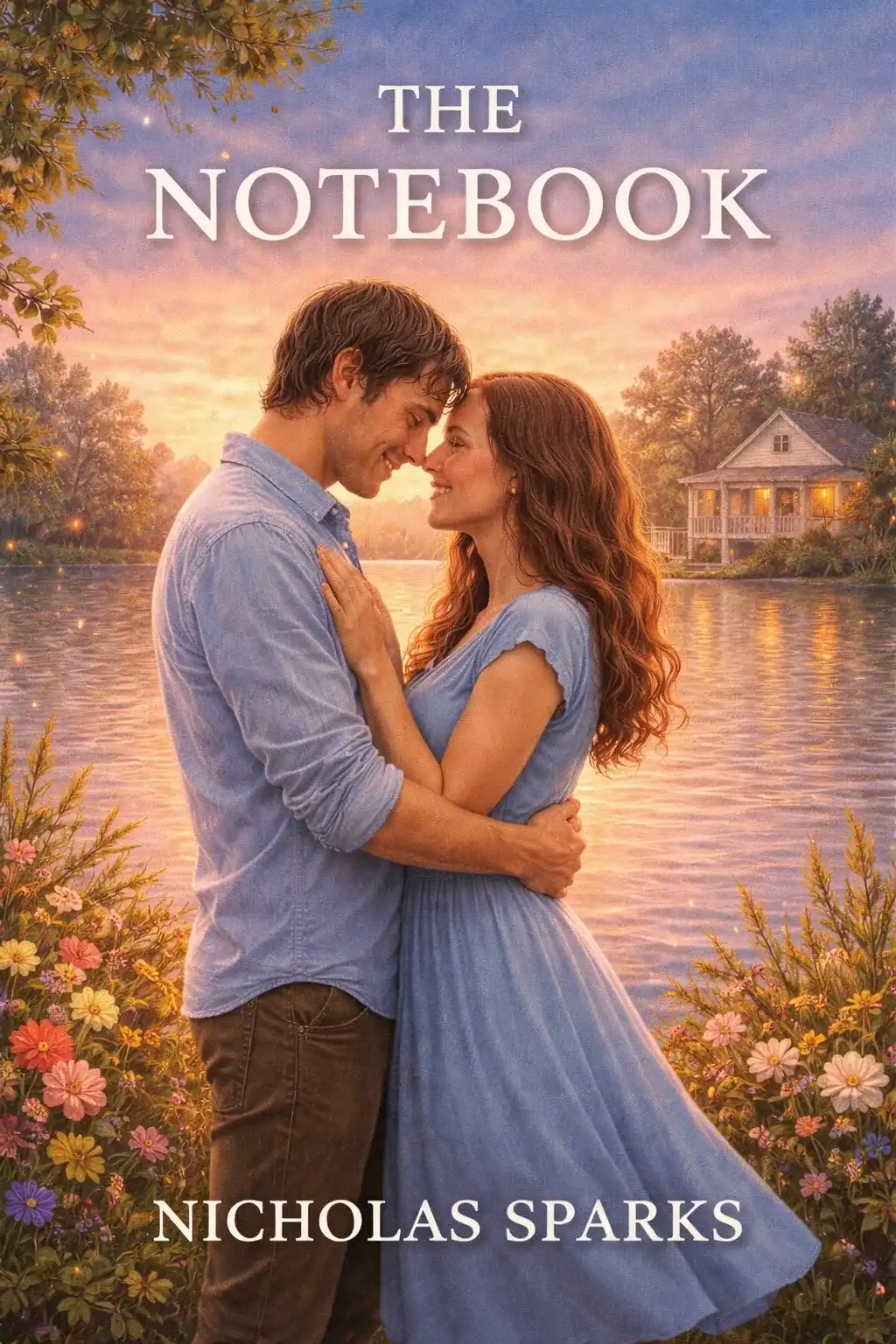 the notebook book cover by  nichloas sparks 